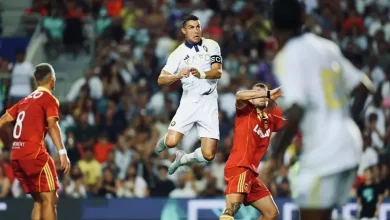 صورة بروفة قوية.. هاتريك رونالدو يقود النصر لتحقيق انتصار ودي عريض في البرتغال