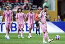 صورة مباراة غاب عنها ميسي.. إنتر ميامي يُقسر على الهزيمة برباعية في ديربي فلوريدا