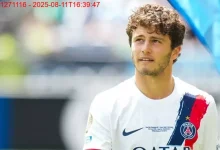 صورة بعد طرده في نهائي المونديال.. إيقاف جواو نيفيز في كأس السوبر الأوروبي