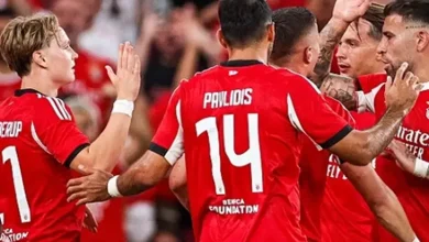 صورة حلم عبد المنعم يتلاشى.. نيس يودع تصفيات دوري أبطال أوروبا بخسارة أمام بنفيكا