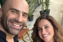 صورة شيرى عادل وصالح عبد النبى في كواليس مشاهد ديجافو من مسلسل ما تراه ليس كما يبدو
