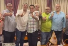 صورة إعلان هيكل لجان نقابة الموسيقيين برئاسة مصطفى كامل ووكيلَيْه حلمى والعيسوى
