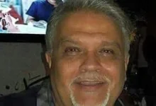 صورة جثمان المنتج طارق صيام يصل إلى مسجد الشرطة بالشيخ زايد