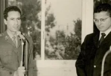 صورة إطلاق إعلان فيلم “بابا والقذافى” الذي يعد أول عمل ليبى يشارك في مهرجان فينيسيا منذ 13 عاماً