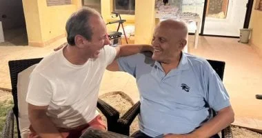 صورة عمرو سليم يعبر عن سعادته بلقاء مجدى يعقوب: كنت في أسعد أيام حياتي