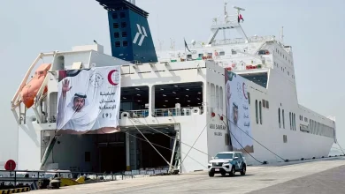 صورة “الفارس الشهم 3” تُبحر بسفينة حمدان الإنسانية التاسعة