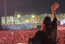 صورة حكاية تتصدر أنغام التريند إثر مفاجأة تواجدها في حفل كايروكي لرسالتها بعد انتهائه