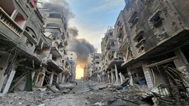 صورة إسرائيل تفعل في غزة ما لم تفعله ألمانيا بالحرب العالمية