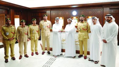 صورة تدشين نظام ترخيص الكاشف الأمني الرقمي في مطارات دبي