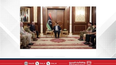 صورة رئيس المجلس الرئاسي الليبي يلتقي كبير مستشاري وزارة الدفاع البريطانية لشؤون الشرق الأوسط وشمال إفريقيا