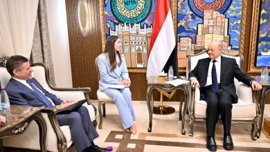 صورة أمريكا تشيد بما تحقق من استقرار للعملة اليمنية وسفيرها يتحدث عن حرمان الحوثيين الوصول إلى النظام المصرفي المحلي والعالمي