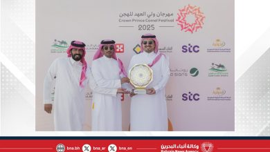 صورة “السريع” يهدي البحرين ذهب مهرجان ولي العهد السعودي للهجن