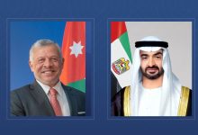 صورة رئيس الدولة وملك الأردن يبحثان العلاقات الأخوية والتطورات الإقليمية