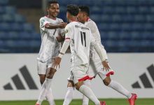 صورة عاجل: منتخبنا الوطني يهزم عمان ويضرب موعدا ناريا مع السعودية في نهائي كأس الخليج للشباب