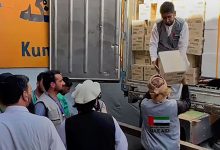 صورة «الهلال الأحمر» تُسلِّم الدفعة الأولى من المساعدات الطبية للشعب الأفغاني