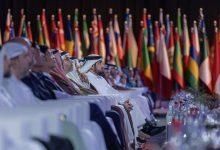 صورة أحمد بن محمد يشهد انطلاق أعمال الدورة الـ28 لمؤتمر الاتحاد البريدي العالمي