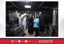 صورة السيطرة على حريق محدود بمجمع السلمانية الطبي واتخاذ الإجراءات القانونية اللازمة