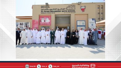 صورة وزير التربية والتعليم يزور مدارس النعيم وأحمد العمران والفاتح الثانوية للبنين