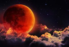 صورة 15 صورة للشكل المتوقع لخسوف القمر الكلي الذي تشهده مصر اليوم