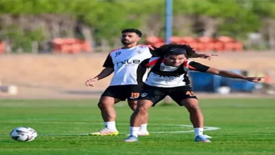 صورة تفاصيل مران الزمالك الجماعي استعدادا لمواجهة المصري