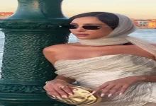 صورة “إيه لزمة الطرحة على فستان عريان”.. الجمهور ينتقد إطلالة بسمة بوسيل
