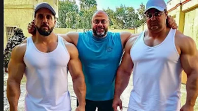 صورة أجسام مفتولة العضلات.. معتز التوني مع شيكو وهشام ماجد في كواليس “اللعب