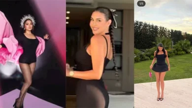 صورة جورجينا جريئة وهيفاء وهبي ساحرة.. 13 صورة نجمات تألقن بفساتين قصيرة