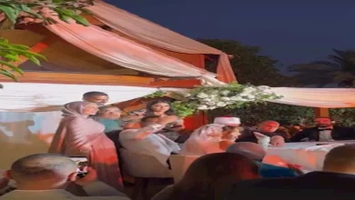 صورة بالصور| هاجر السراج تحتفل بزواجها وسط الأهل والأصدقاء