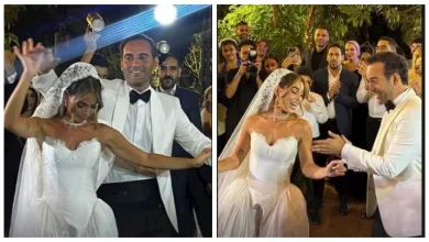 صورة 25 صورة ومعلومات عن هاجر السراج من حفل زفافها