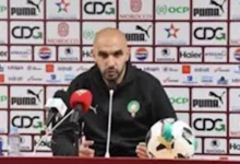 صورة وليد الركراكي: نستحق التأهل إلى كأس العالم