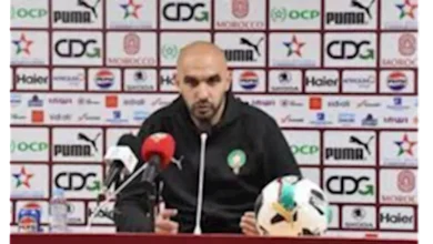 صورة وليد الركراكي: نستحق التأهل إلى كأس العالم