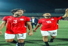 صورة منتخب مصر بالزي الرئيسي “الأحمر” أمام بوركينا فاسو