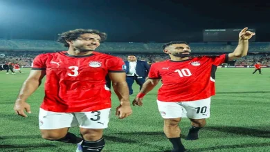 صورة منتخب مصر بالزي الرئيسي “الأحمر” أمام بوركينا فاسو
