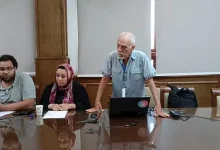 صورة سافاس باتساليدس يقدم ورشة النقد والمسرح المعاصر بالمهرجان التجريبي