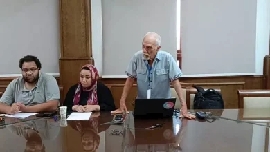 صورة سافاس باتساليدس يقدم ورشة النقد والمسرح المعاصر بالمهرجان التجريبي