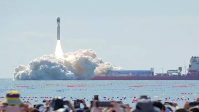 صورة من البحر.. الصين تُطلق صاروخ Jielong-3 حاملًا 11 قمرًا صناعيًا