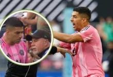 صورة سواريز يبصق وبوسكيتس يضرب.. فوضى في نهائي كأس الدوريات  أخبار السعودية
