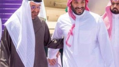 صورة ولي العهد يستقبل رئيس دولة الإمارات في الرياض  أخبار السعودية
