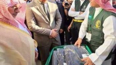 صورة الربيعة يدشّن 50 شاحنة ضمن الجسر البري الإغاثي لدعم الشعب السوري الشقيق  أخبار السعودية