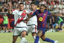 صورة | رايو فايكانو يفرض التعادل على برشلونة بهدف لمثله في الجولة الثالثة من الدوري الإسباني