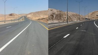 صورة | الأشغال تُنهي تأهيل طريق النقبدبة حانوت بكلفة 1.15 مليون دينار.. صور