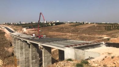 صورة | الأشغال: بدء تنفيذ الجزء الأول من المرحلة الثالثة لمشروع طريق إربد الدائري
