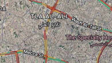 صورة | أزمة سير خانقة في طرق بالعاصمة عمان مع بداية عطلة نهاية الأسبوع