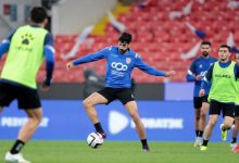 صورة | منتخب النشامى يُنهي التحضيرات استعدادًا لمواجهة “الدب الروسي” وديًّا