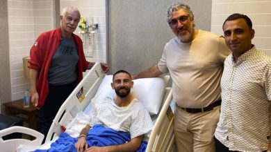 صورة | فراس شلباية يخضع لعملية جراحية في الرباط الصليبي