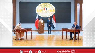 صورة في إطار الزيارة الرسمية لسمو ولي العهد رئيس مجلس الوزراء إلى جمهورية مصر العربية .. التوقيع على مذكرة تفاهم بين هيئة البحرين للثقافة والآثار والمجلس الأعلى للآثار