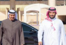 صورة ولي العهد يستعرض العلاقات الثنائية خلال استقباله رئيس الإمارات