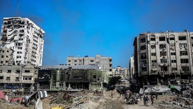 صورة وزير الدفاع الإسرائيلي: إعصار هائل سيضرب سماء مدينة غزة اليوم