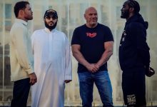 صورة قبل انطلاق أسبوع النزال التاريخي.. تركي آل الشيخ يحضر أول مواجهة «Face Off» بين «كانيلو وكروفورد» في لاس فيجاس