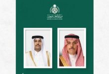 صورة في اتصال هاتفي مع نظيره القطري.. وزير الخارجية يؤكد وقوف المملكة مع الدوحة